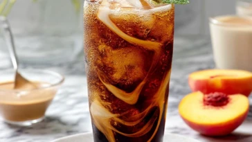 Dirty Peach Coke