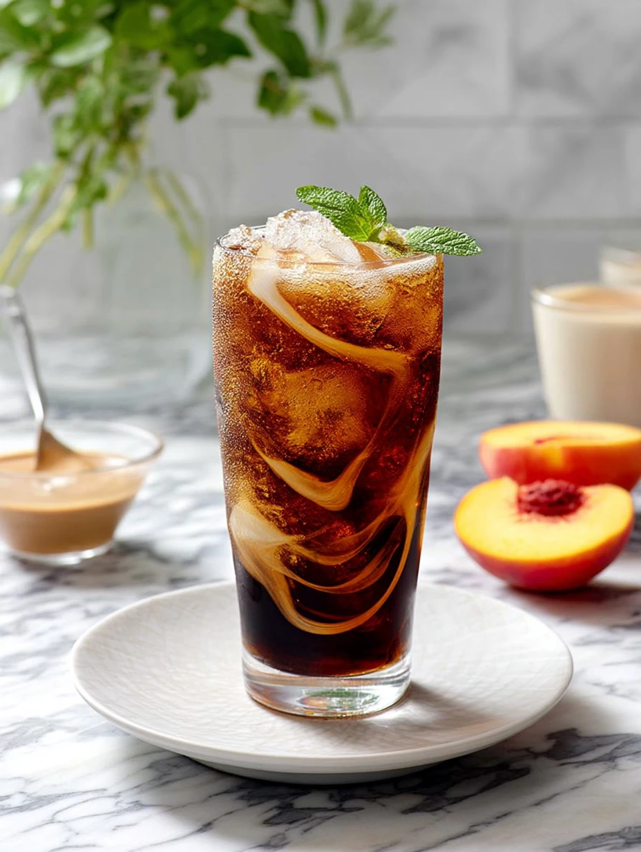 Dirty Peach Coke
