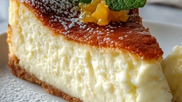 Sicilian Ricotta Cheesecake