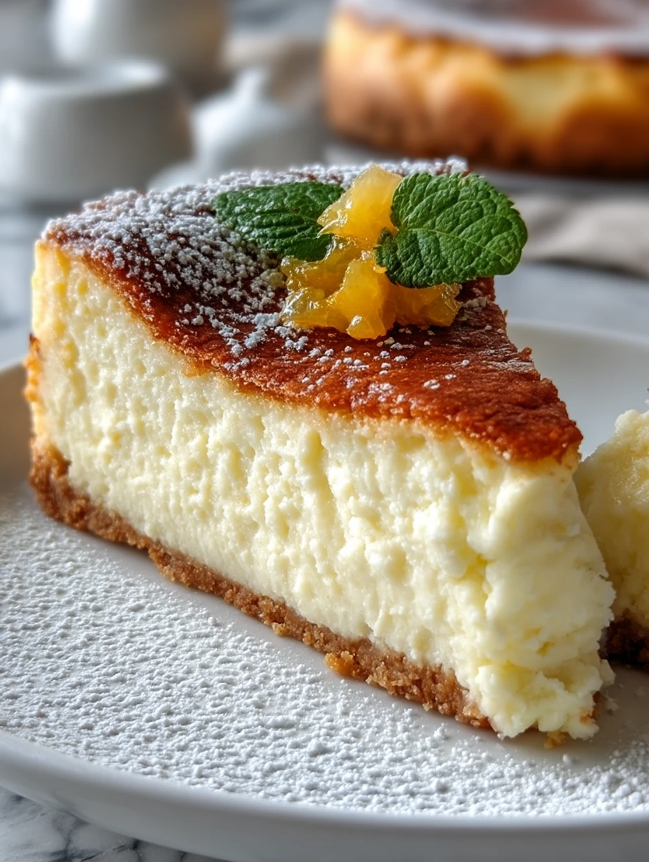 Sicilian Ricotta Cheesecake