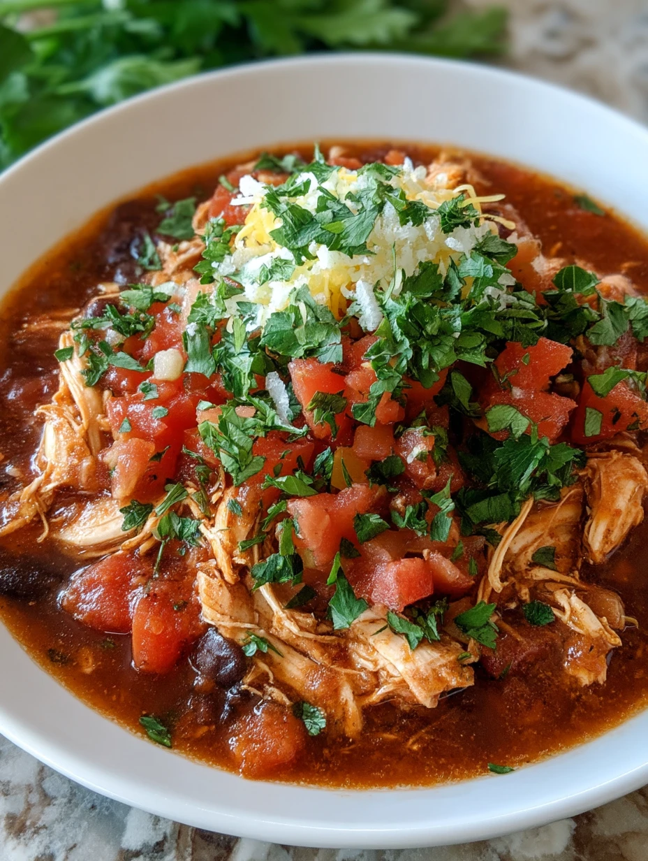 Easy Salsa Chicken Crock Pot