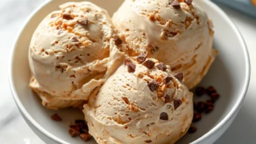 Peanut Butter Cottage Cheese Ice Cream