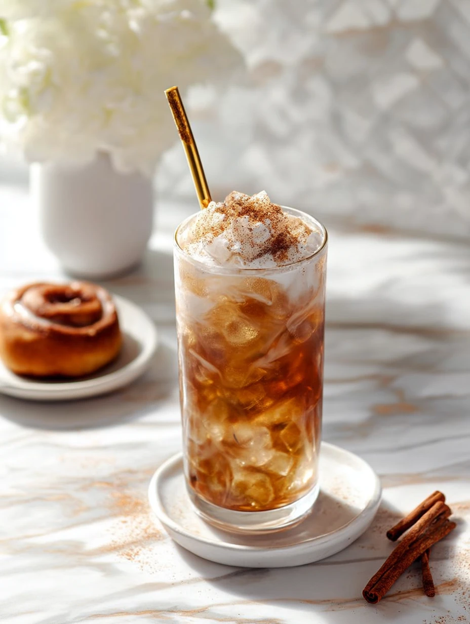 Cinnamon Roll Dirty Soda