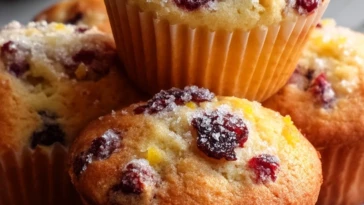Cranberry Orange Muffins
