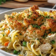 Easy Chicken Noodle Casserole