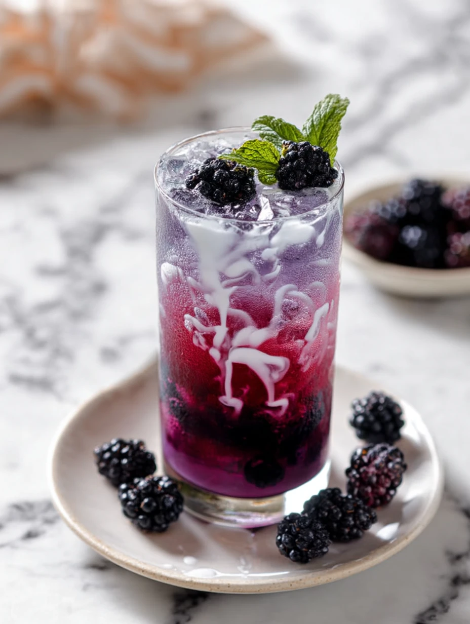 Blackout Berry Dirty Soda