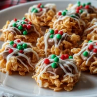 Christmas Haystack Cookies
