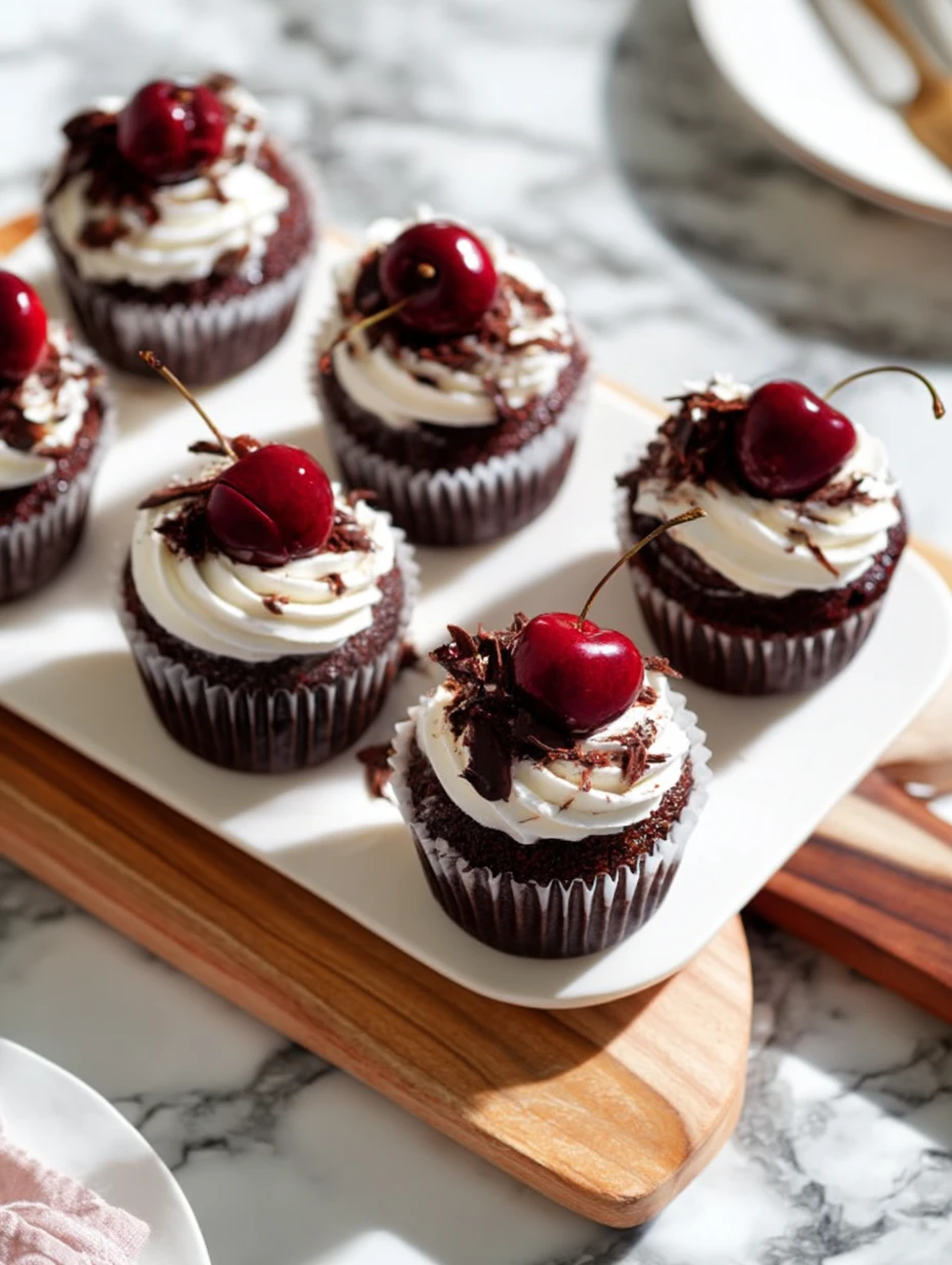 Black Forest Cupcakes