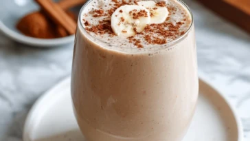 Banana Protein Coffee Smoothie For Fat Loss Focus