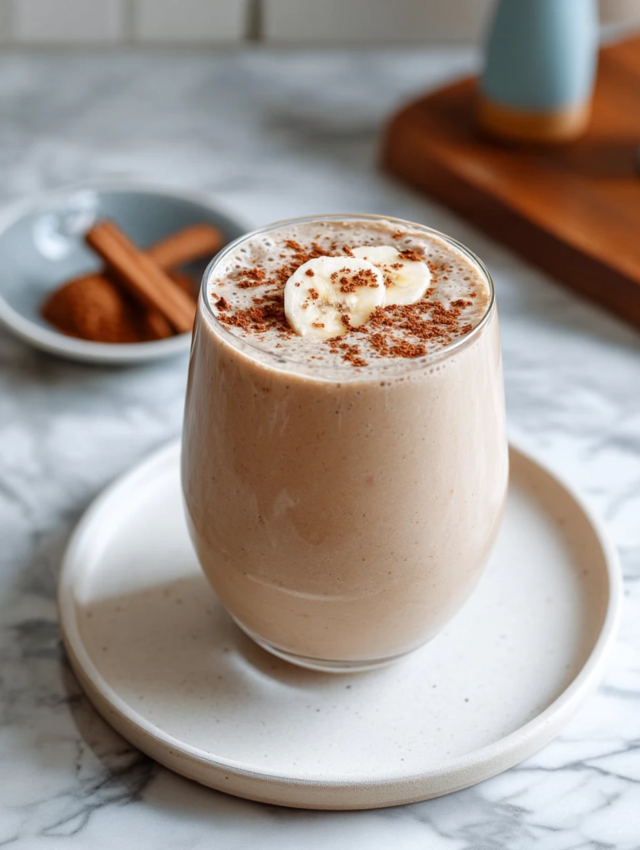 Banana Protein Coffee Smoothie For Fat Loss Focus