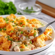 Buttery Ritz Cracker Chicken Casserole Dinner