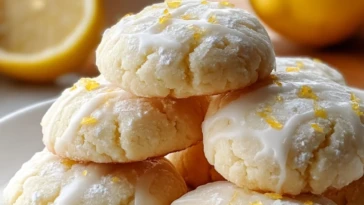 Zesty Lemon Meltaway Cookies