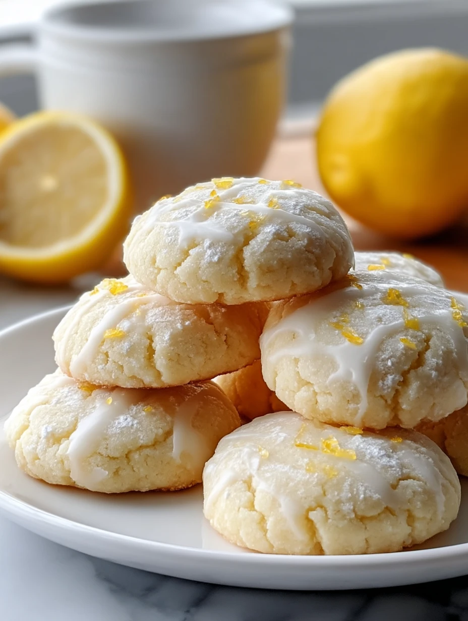 Zesty Lemon Meltaway Cookies