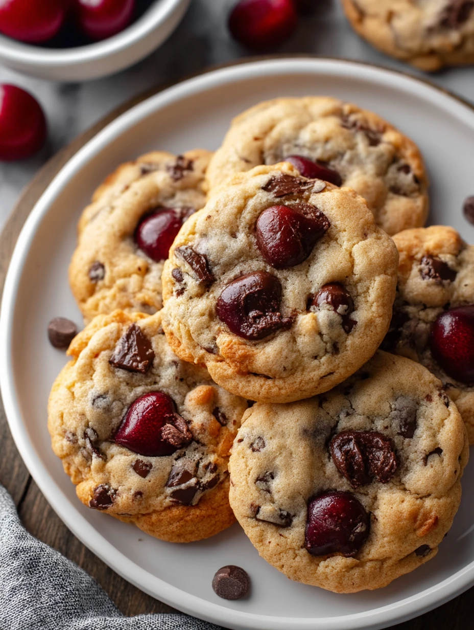 Cherry Chocolate Chip Cookies