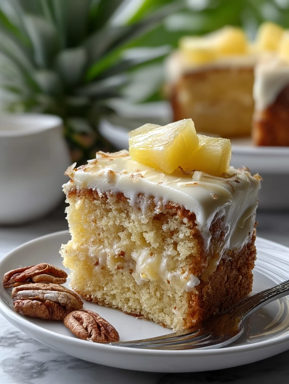 Hawaiian Pineapple Cake