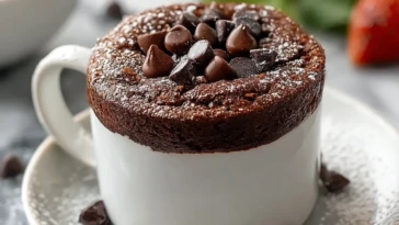 Gluten-Free Chocolate Mug Cake