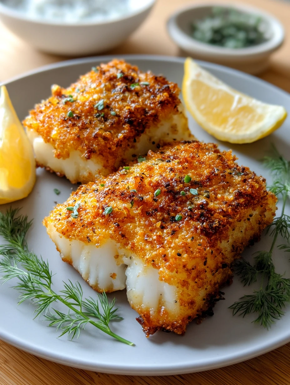 Crispy and Flaky Air Fryer Cod