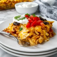 Tex-Mex Chicken Taco Casserole
