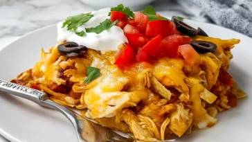 Tex-Mex Chicken Taco Casserole