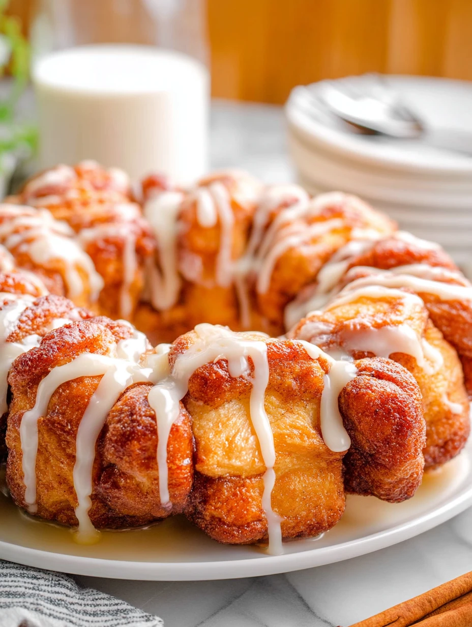 Cinnamon Roll Monkey Bread