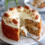 Coconut Hummingbird Easter Cake