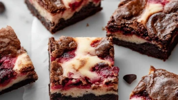 Raspberry Cheesecake Brownies