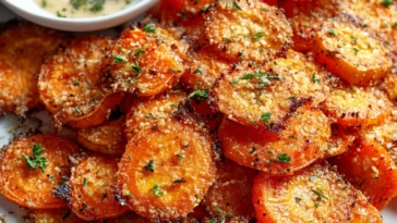 Crispy Smashed Carrots