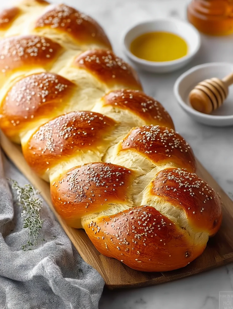 Soft And Buttery Challah Bread