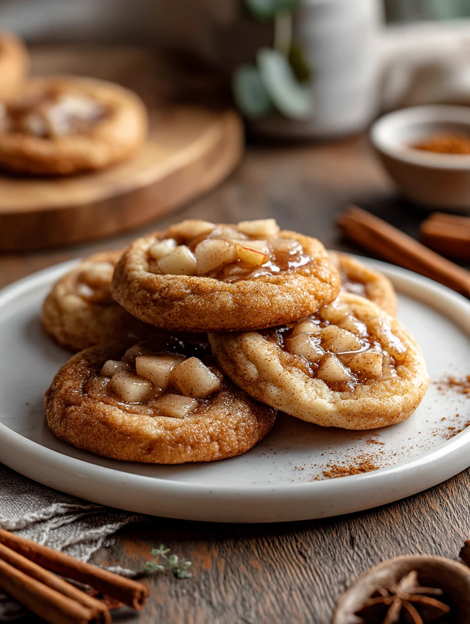 Cinnamon Apple Cookies
