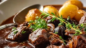 Beef Stifado