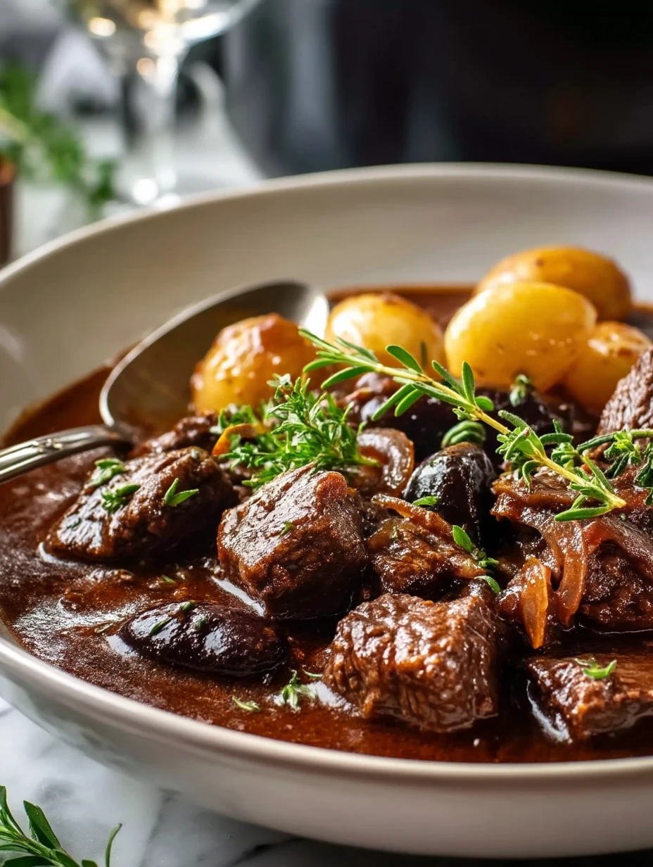 Beef Stifado
