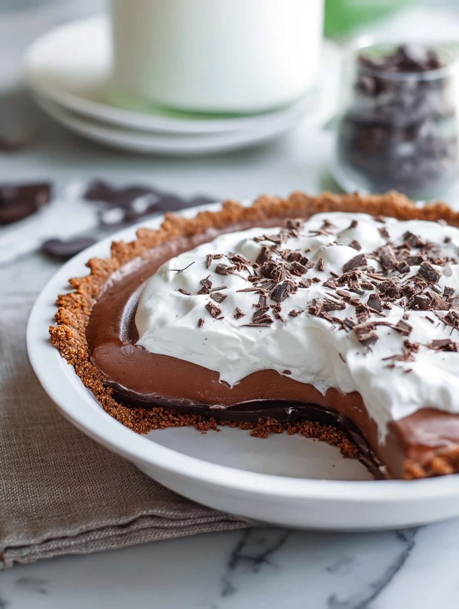 Classic French Silk Pie