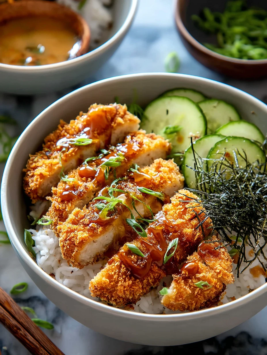 Crispy Japanese Katsu Bowls