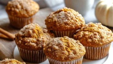 Sourdough Pumpkin Muffins