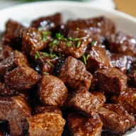 Delicious Crockpot Steak Bites