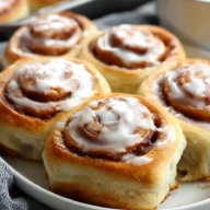 Fat-Free Greek Yogurt Cinnamon Rolls