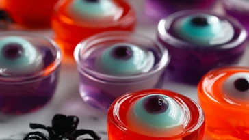 Halloween Eyeball Jello Shots