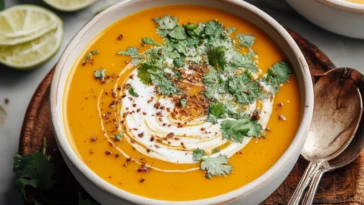 Sweet Potato Coconut Soup