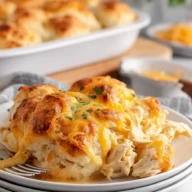 Chicken Bubble Biscuit Bake