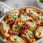Creamy Sun-Dried Tomato and Ricotta Stuffed Shells