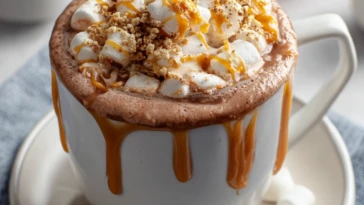 Caramel Marshmallow Hot Cocoa
