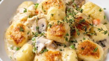 Gnocchi Chicken Pot Pie