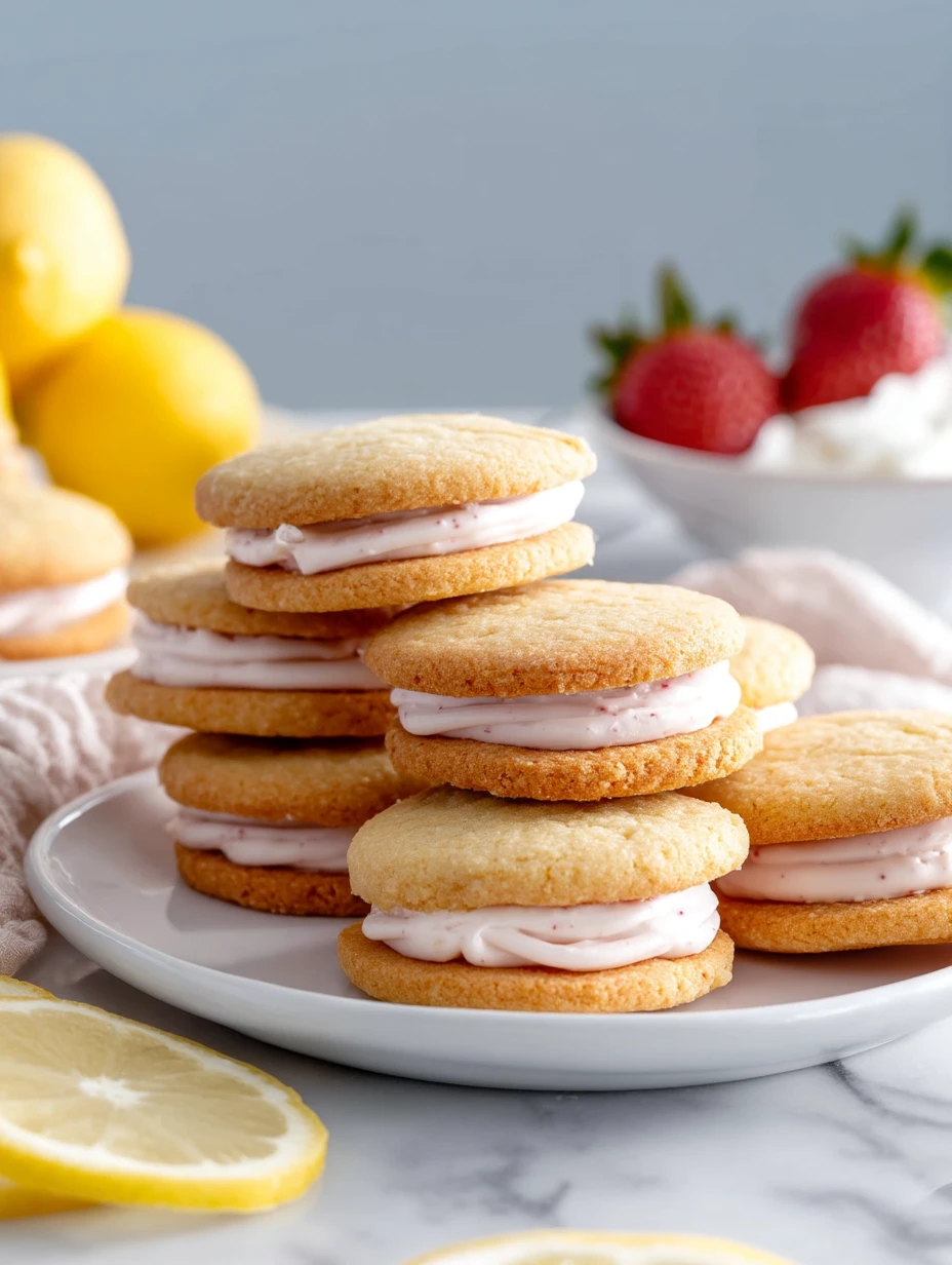Lemon Sandwich Cookies