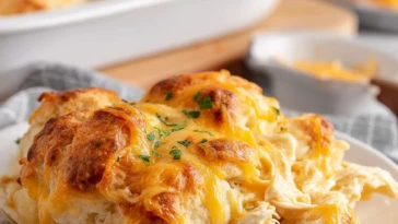 Chicken Bubble Biscuit Bake