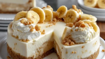 Creamy Banana Pudding Cheesecake