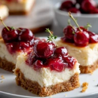 Cherry Cheesecake Bars