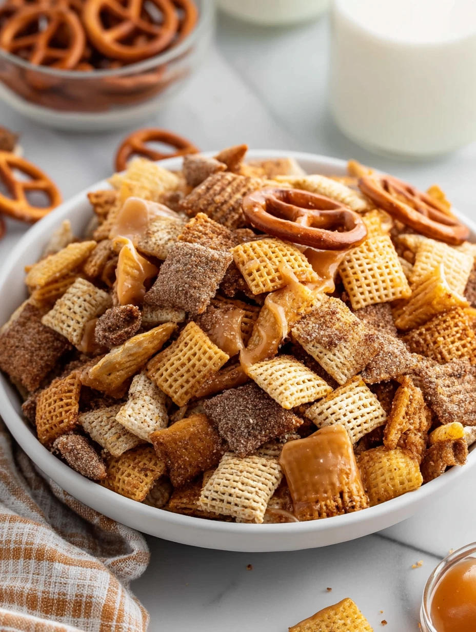 Caramel Churro Chex Mix