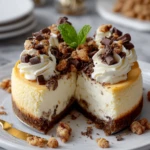 Easy Cannoli Cheesecake
