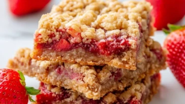Strawberry Oat Bar