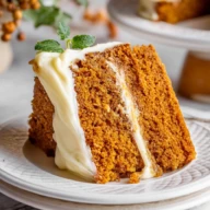 Moist Spice Cake with Cream Cheese Frosting